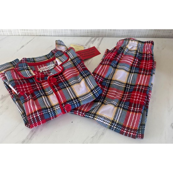 Christmas‎ Pajamas Girls Boys 4T Toddler Holiday Jammies For Your Families BxS - Picture 2 of 9